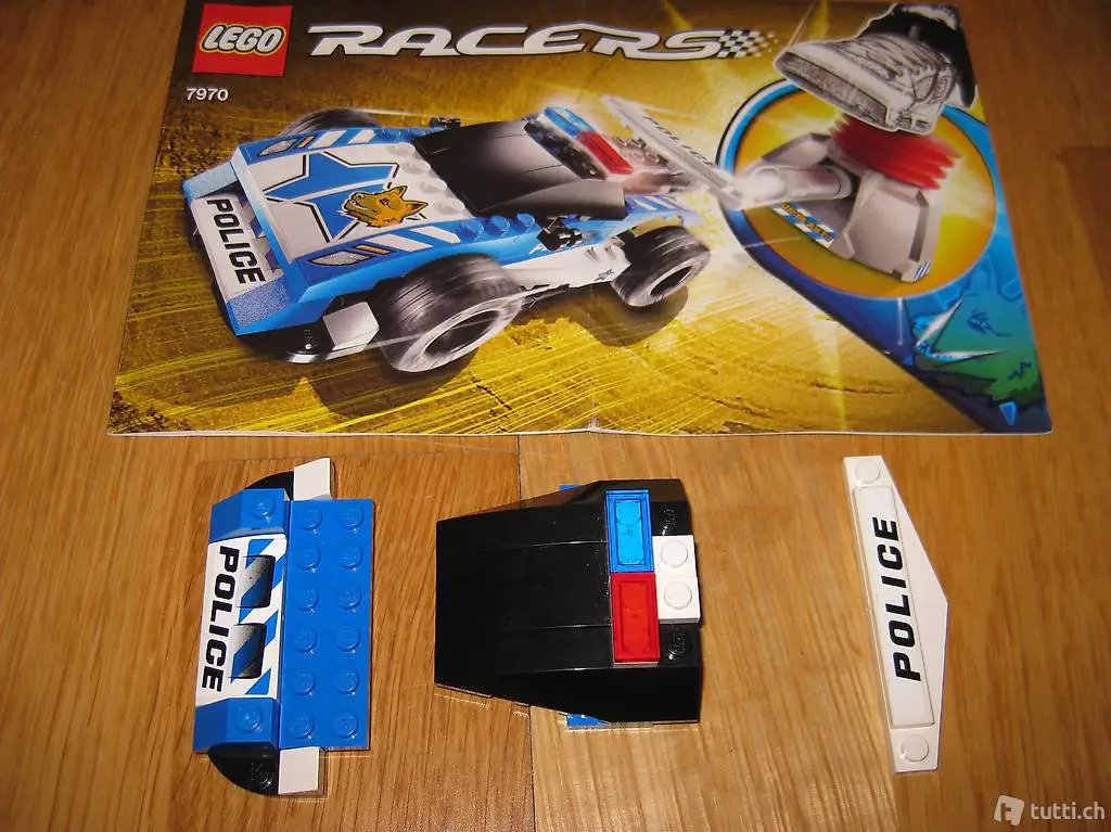 Lego Racers 7970 Bauanleitung + Teile
