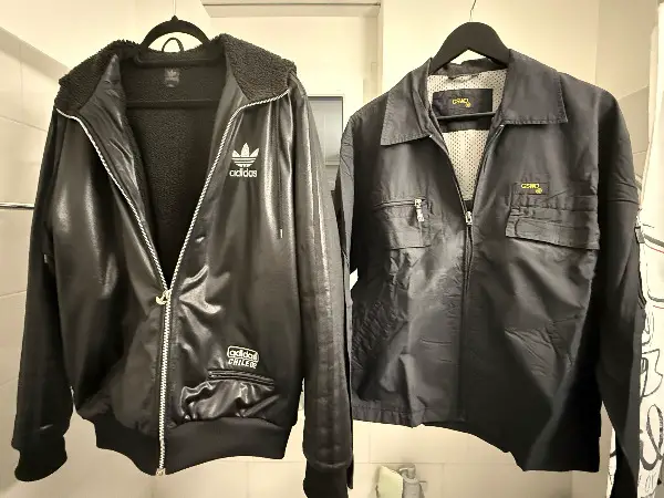 2 Herrenjacken Adidas + GSWD in Gr. M, Zustand sehr gut