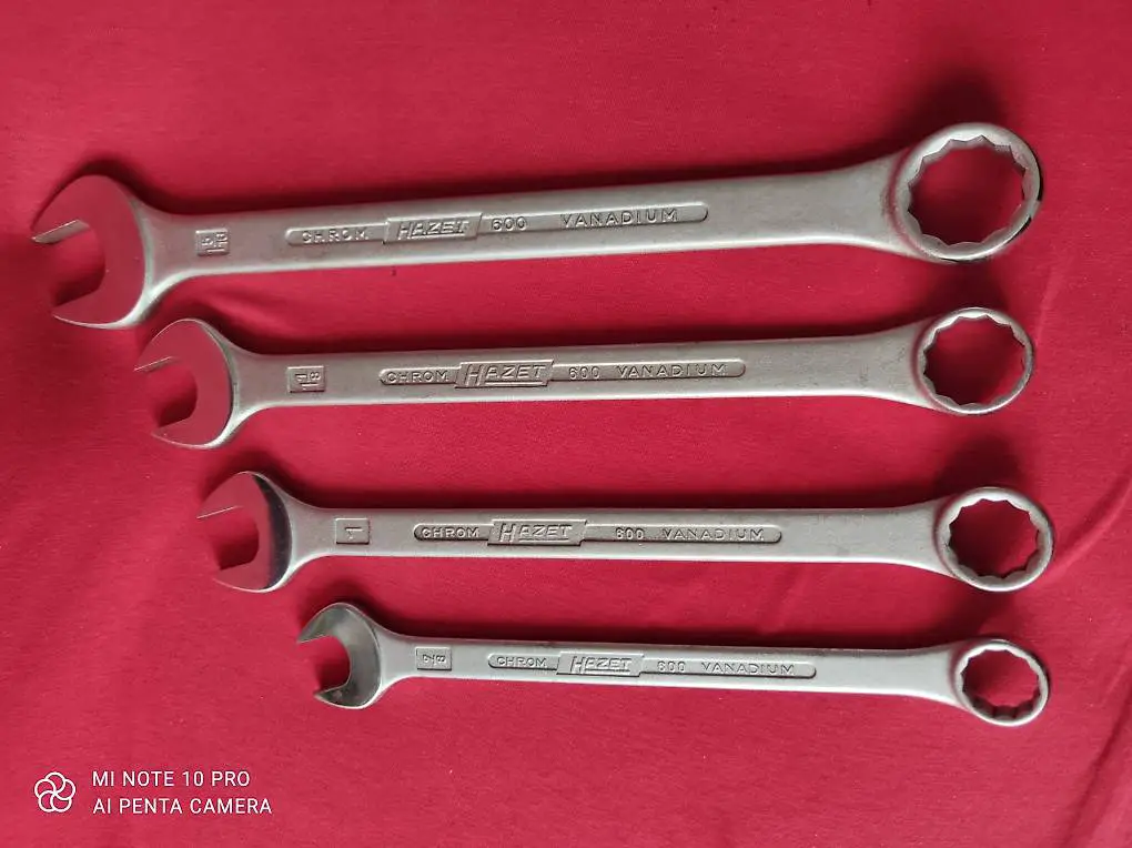 serie chiavi a forchetta stahlwille /ringmaulschlüsselsatz