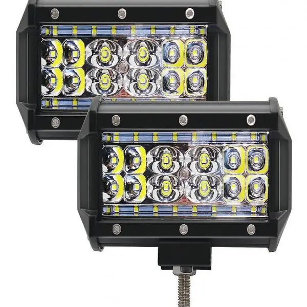  5" LED Arbeitsscheinwerfer 84 Watt, 2 Stück