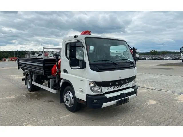 mitsubishi, fuso canter 9c18 mit fassi f50a.0.23, kran