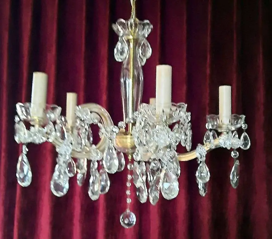 Kristallleuchter 5-flammig Maria Theresia