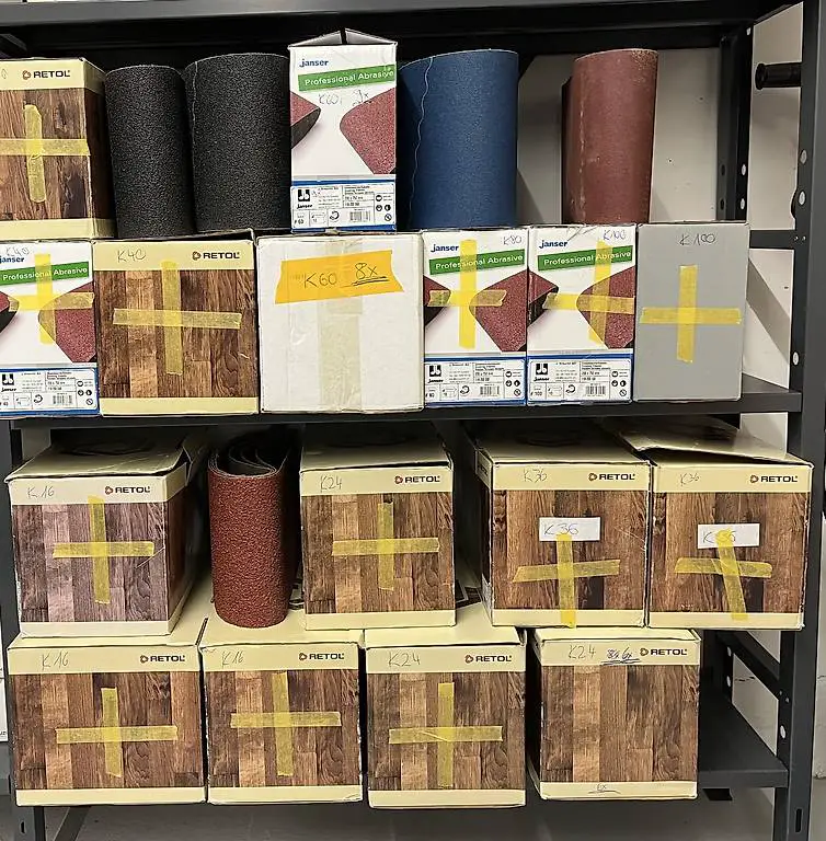 Schleifbänder 200x750 Für Holz