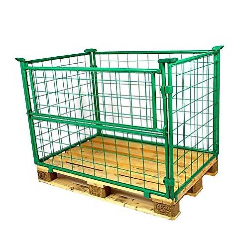 Gitteraufsatzrahmen Gitterbox 1200x800x1000 mm