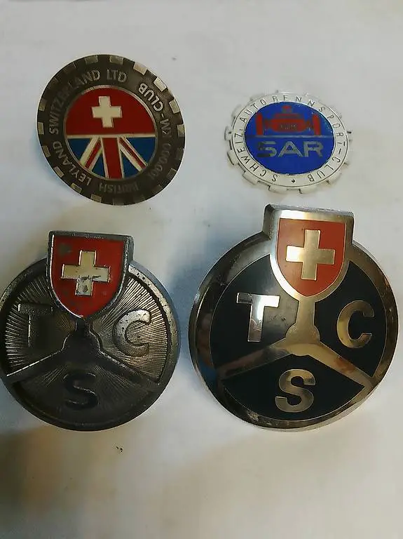 TCS und Rally Embleme