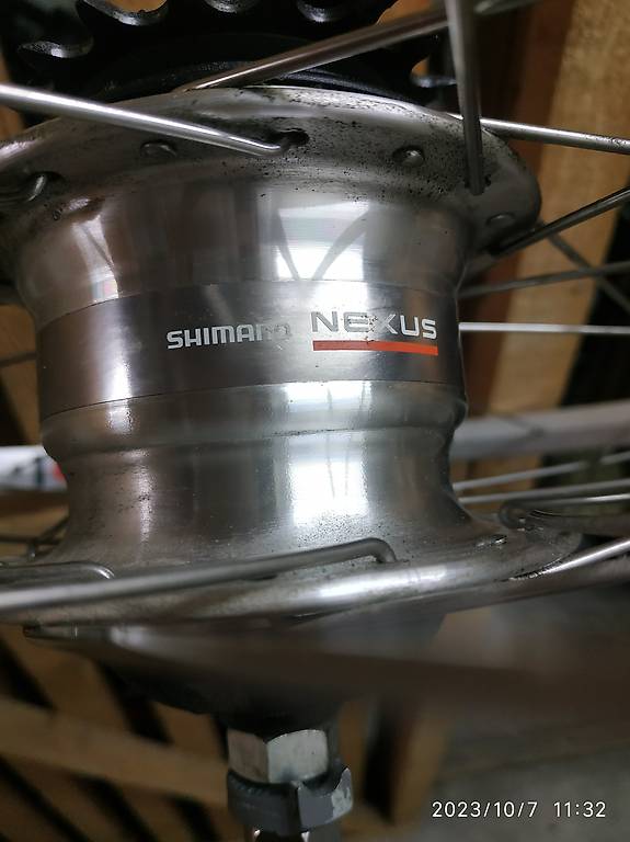 Ruota planetaria a 7 marce per bicicletta diametro 28 nuovo