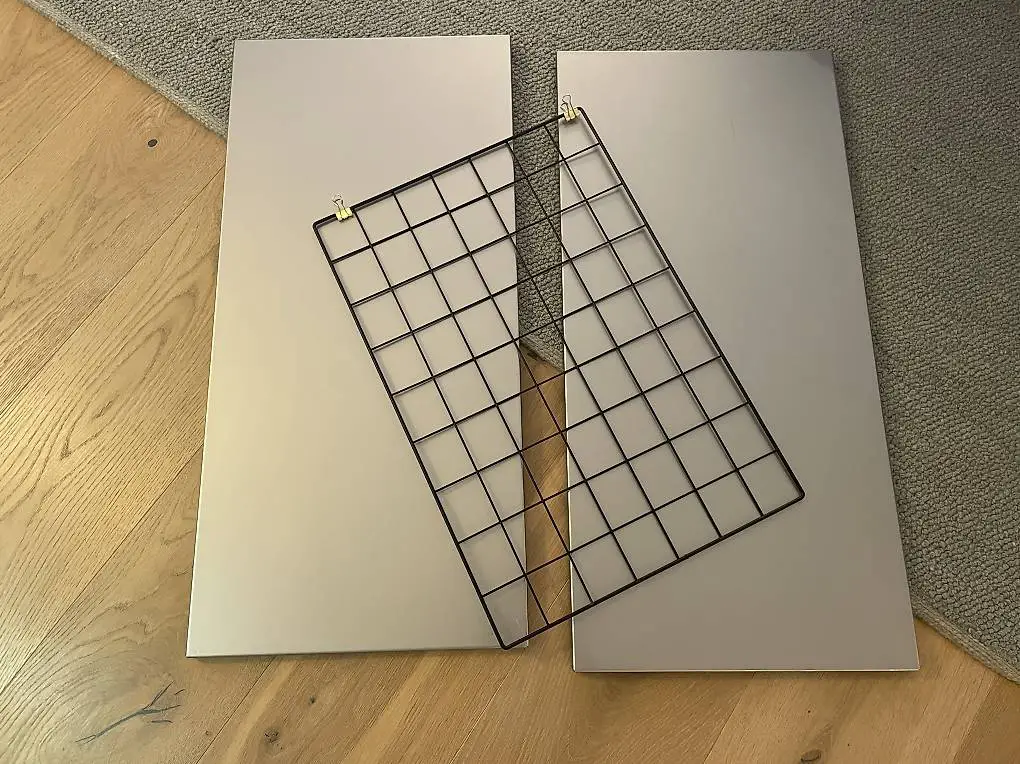 Magnetwand Pinnwand Magnettafel Gitter