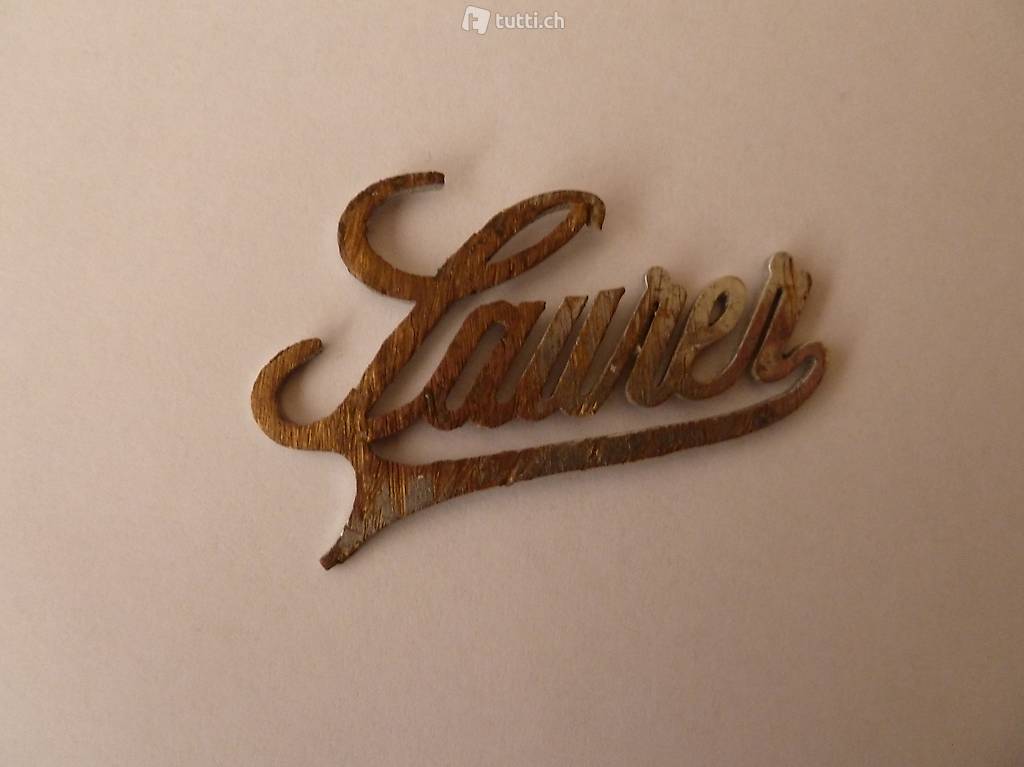 Logo originale camion Saurer anni 50/60