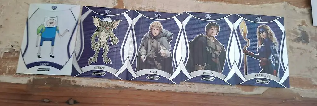 Sammelkarten Warner Bros