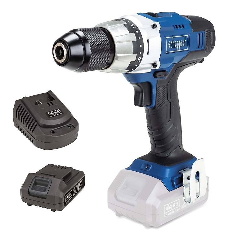 Akkuschrauber Scheppach - Inkl. Akku und Ladegerät