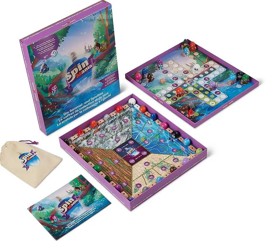 SPIN Mania. Komplettes Spiel in Original Sammelbox wie Foto.