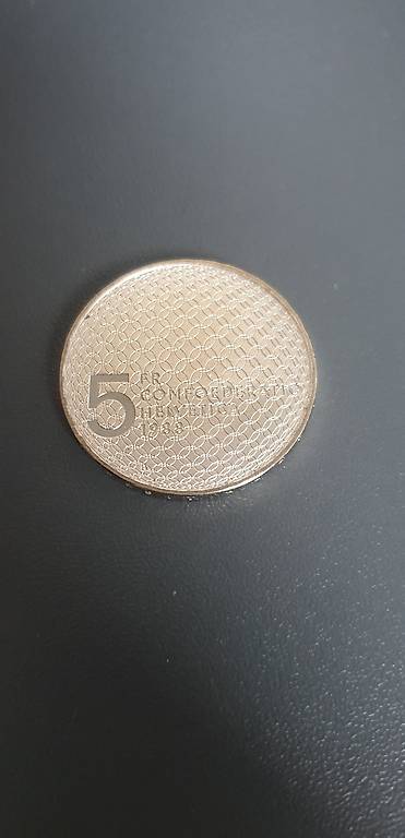 Sondermünze 5.- 1988 Olympia