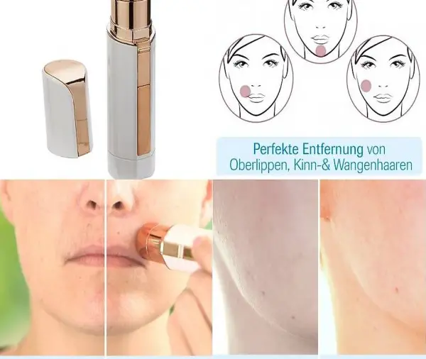  Roxy Pocket Shaver Gesichtshaarentferner