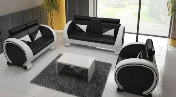  DESIGNER POLSTER SOFAS 3 SITZER LOUNGE CLUB SOFORT LIEFERBAR