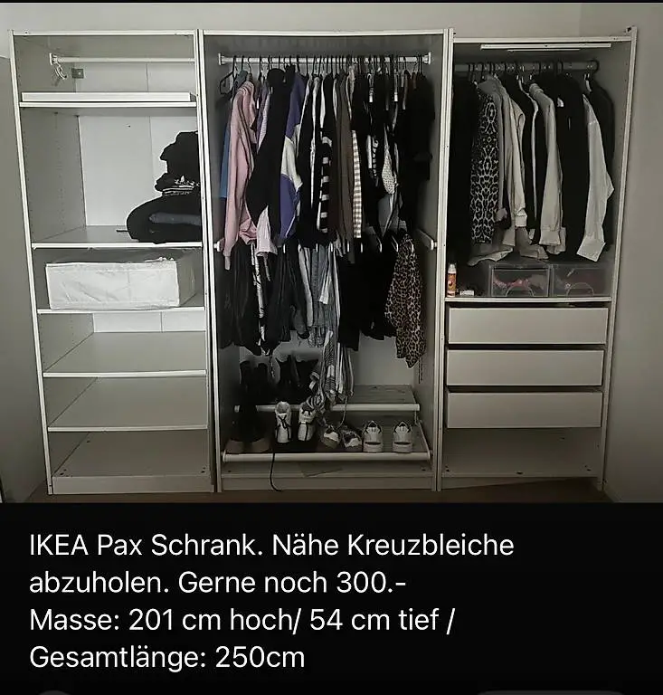 ikea pax schrank
