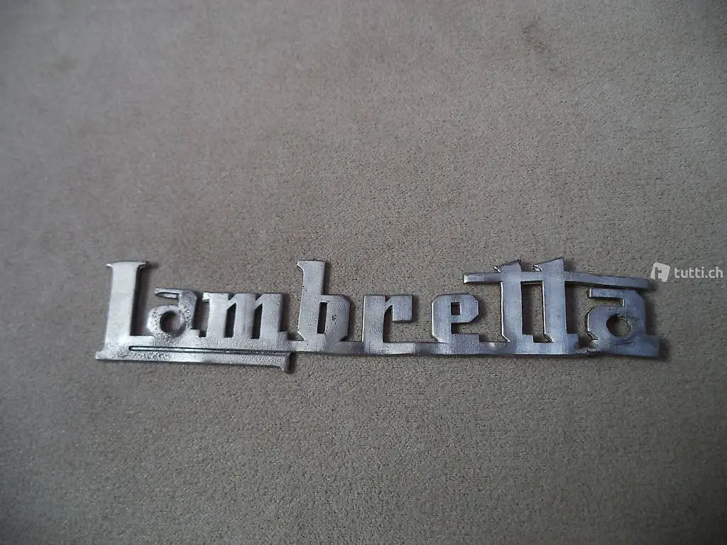 Lambretta Schriftzug gebraucht