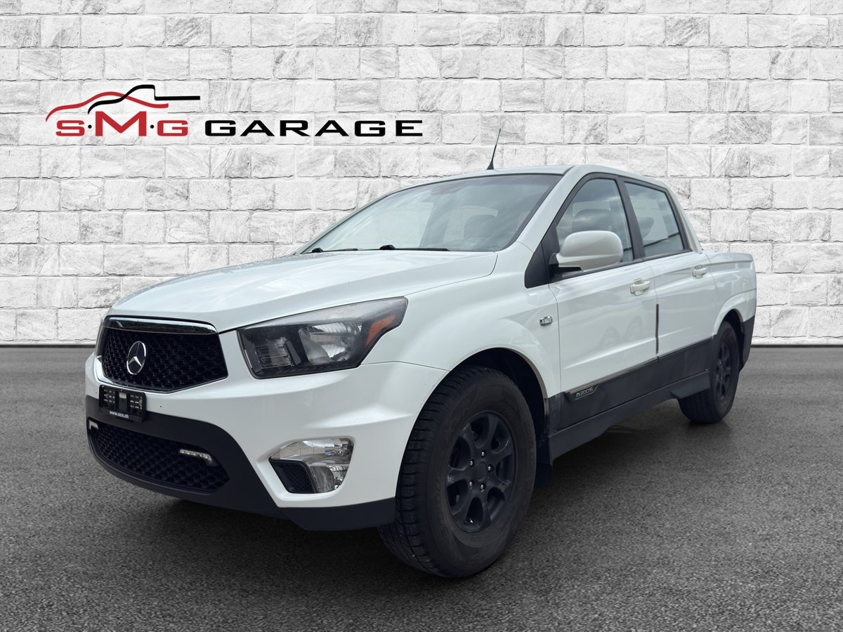 kgm-ssangyong actyon sports fr 2.0 crystal 4wd