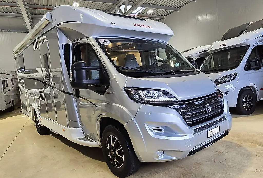 Dethleffs Trend 7057EB/Fiat 160PS/4Plätzer/Hubbett/TV-Sat