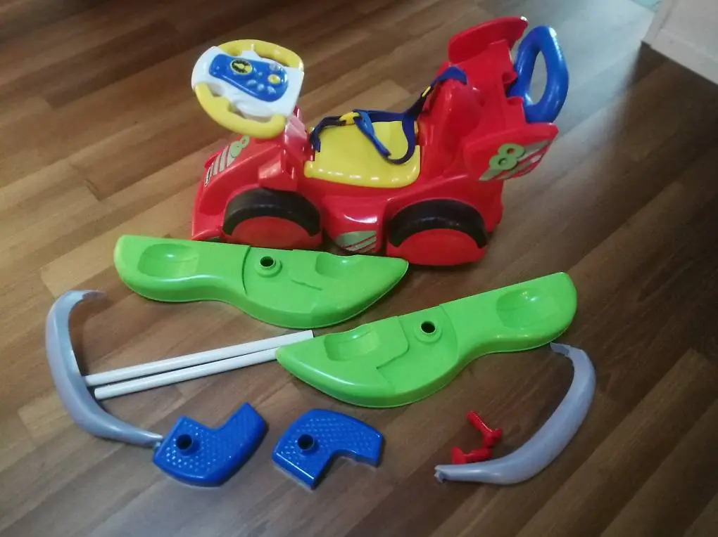 chicco Rutschauto, Tretauto formula 1, 4 in 1