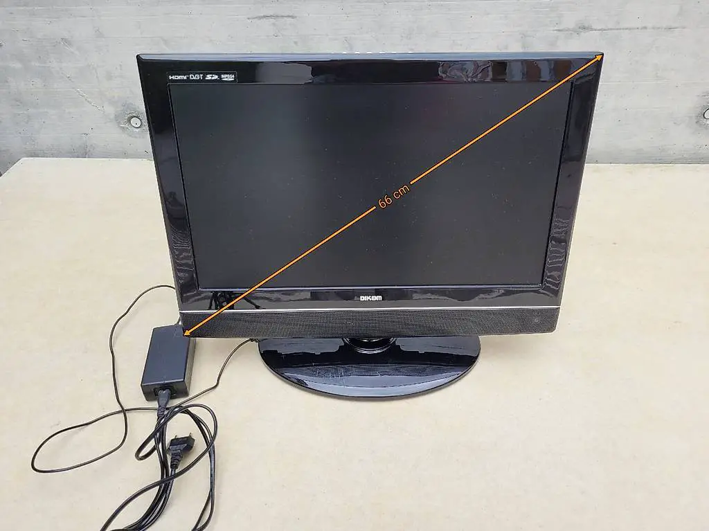 lcd tv dikom tvh-2255dvd