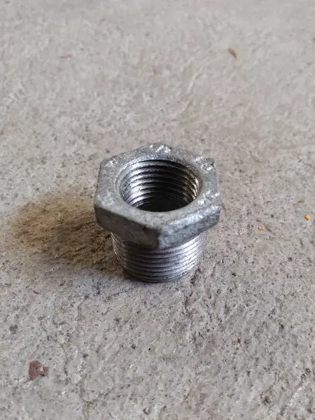 8x Gewindefitting Reduziernippel 241