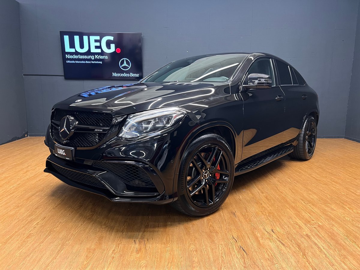 mercedes-benz gle 63 4m s - amg - coupé - distronic / airmatic / soundsyst