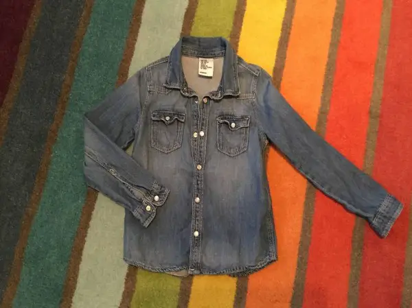 Camicia jeans tg. 110 marca H&M