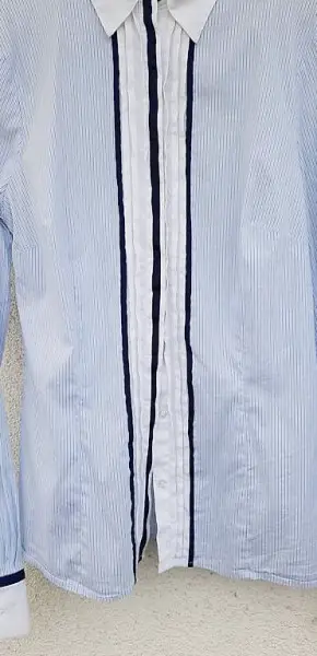 Bluse Nadelstreifen Gr. 44