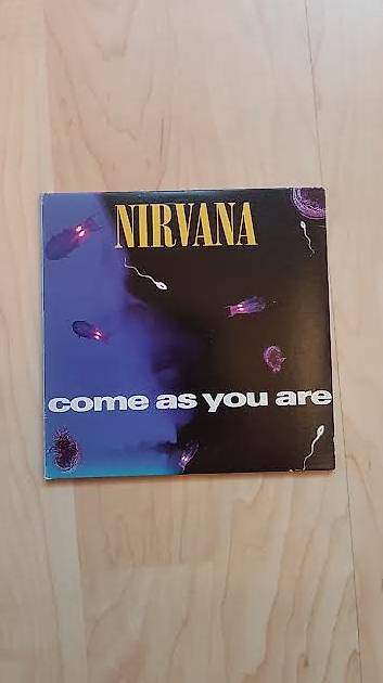 Nirvana Rare CD Single: Come as you are (Cardsleeve)