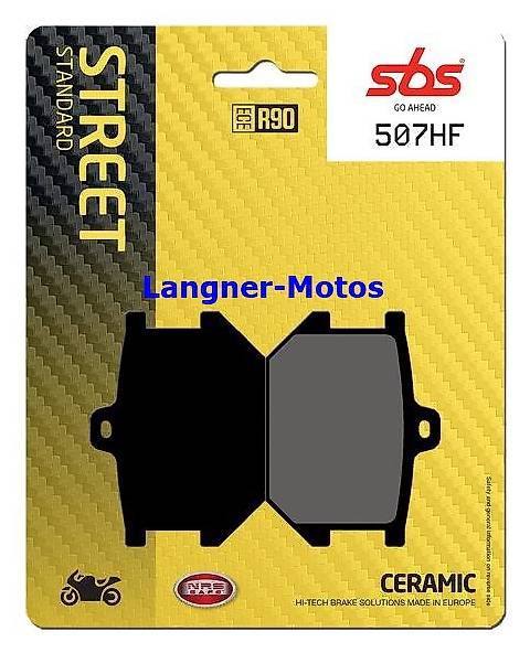 bremsbelag sbs 507 hf yamaha rd sr 400, yamaha xs 400-1000
