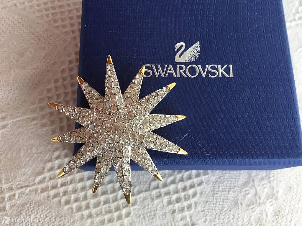 Ältere Swarovski Brosche