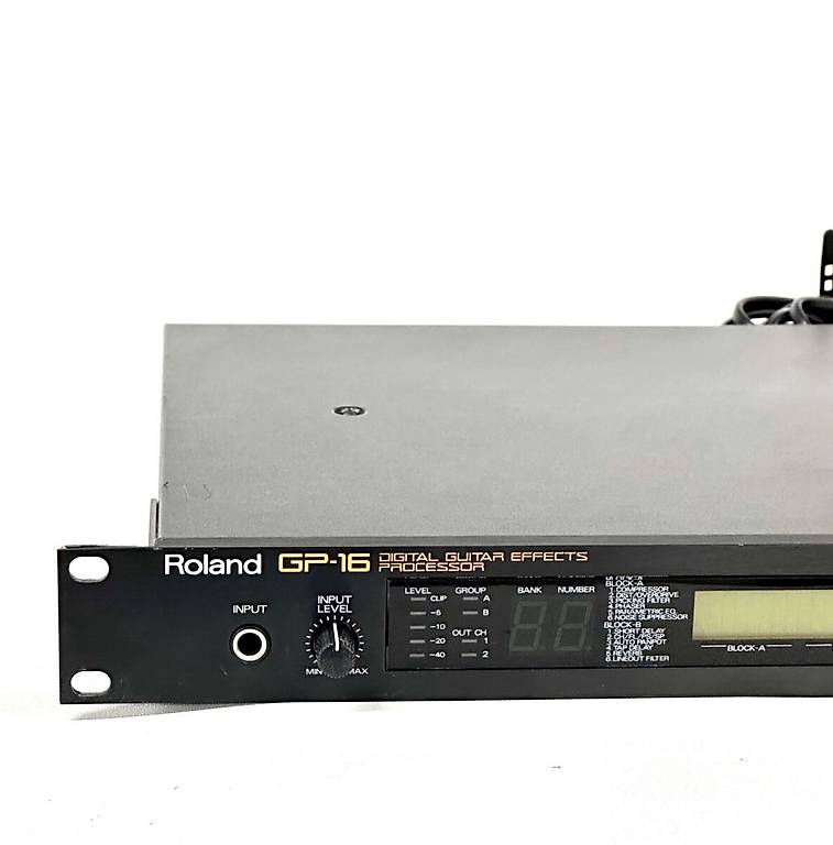 Roland GP-16 Digital Gitarren Effekts Prozessor & Anleitung