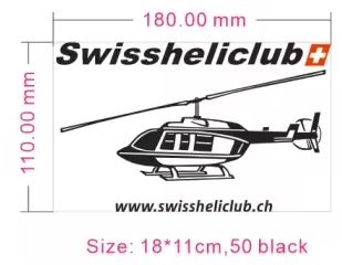 Autokleber Swissheliclub