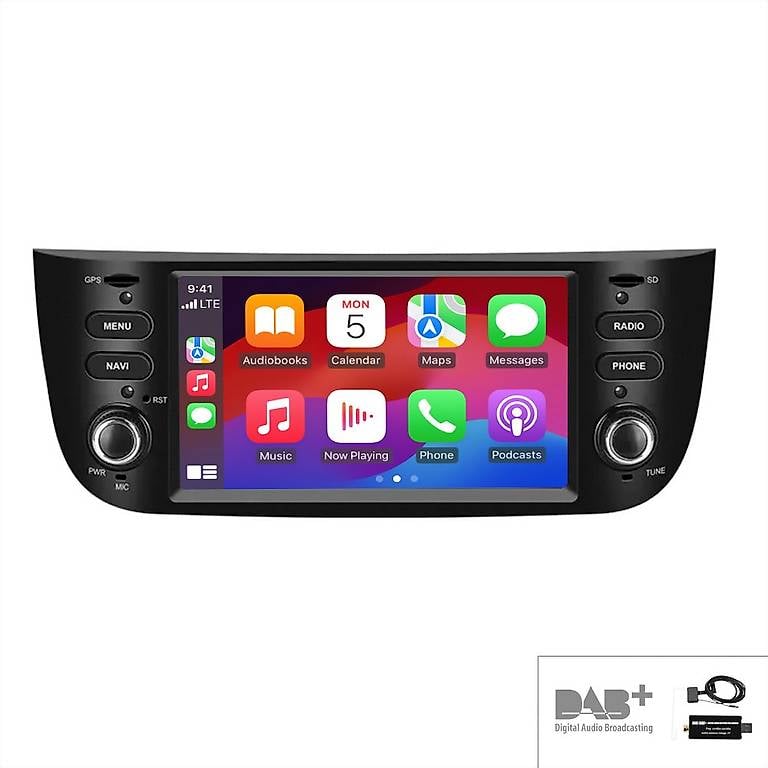 Fiat Punto Evo Linea Autoradio 32GB Carplay GPS DAB+