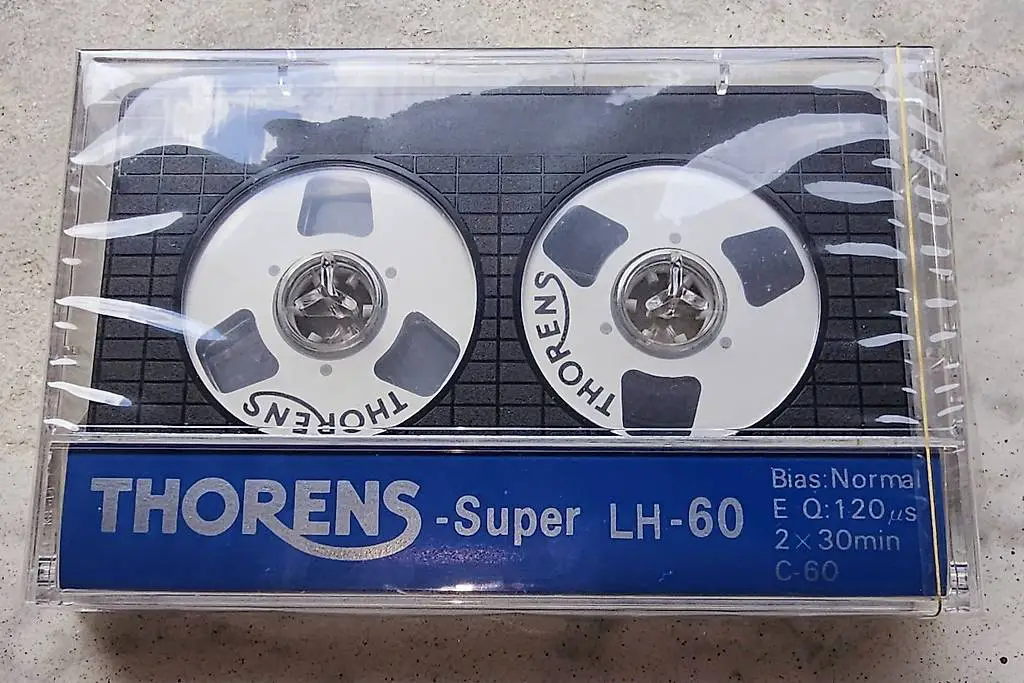 XXX rares THORENS"SUPER LH-60" cassettes reel to reel