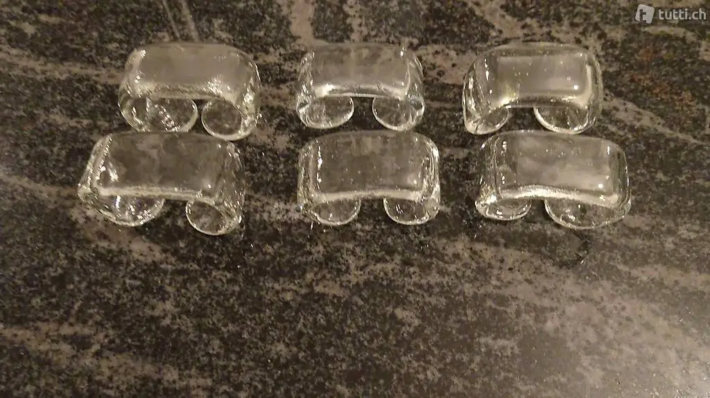 Glasi Hergiswil Serviettenhalter Total 6Stück guter Zustan