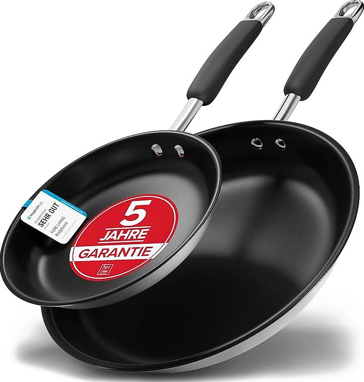 Bratpfannen Set (20cm und 28 cm) Induktion mit TEST SEHR GUT