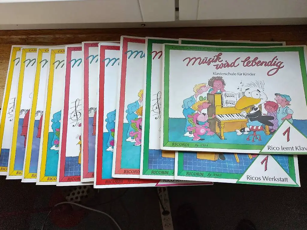 Klavierhefte neu und gebraucht.