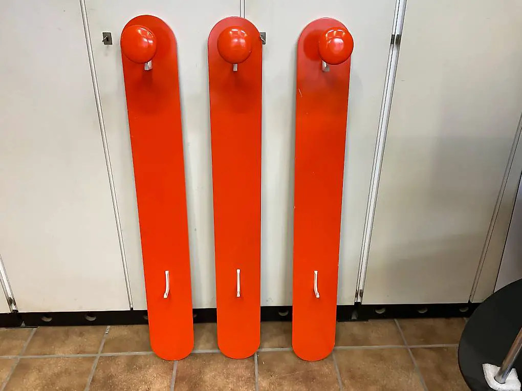 Garderobe Schönbuch 70er Jahre orange Vintage