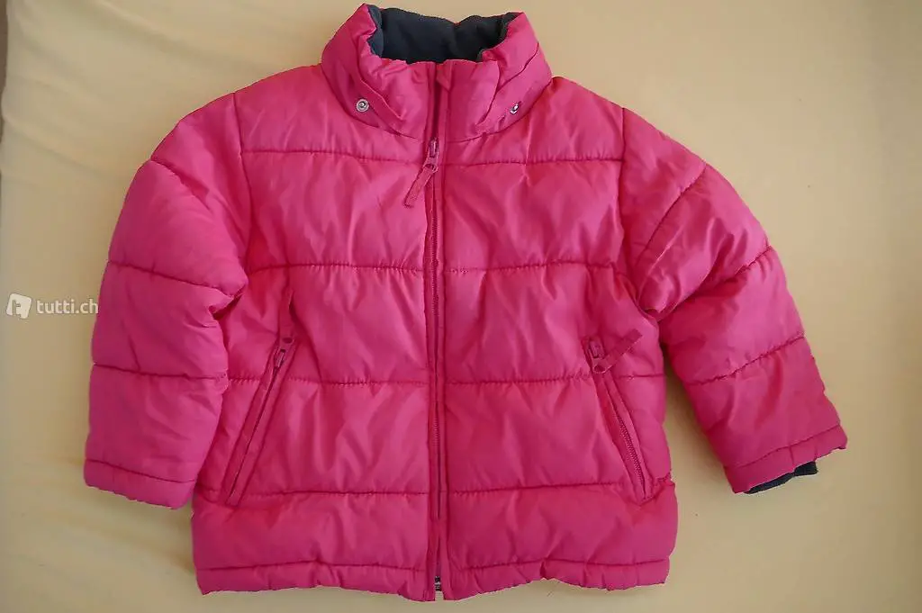 Pinke Winterjacke, Gr. 98