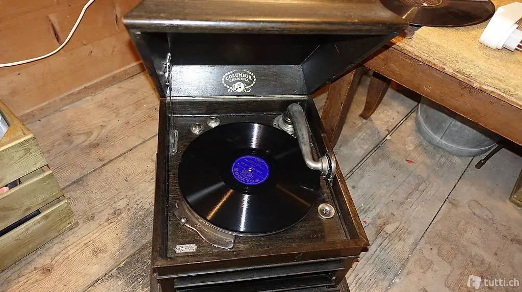 antiker Grammophon