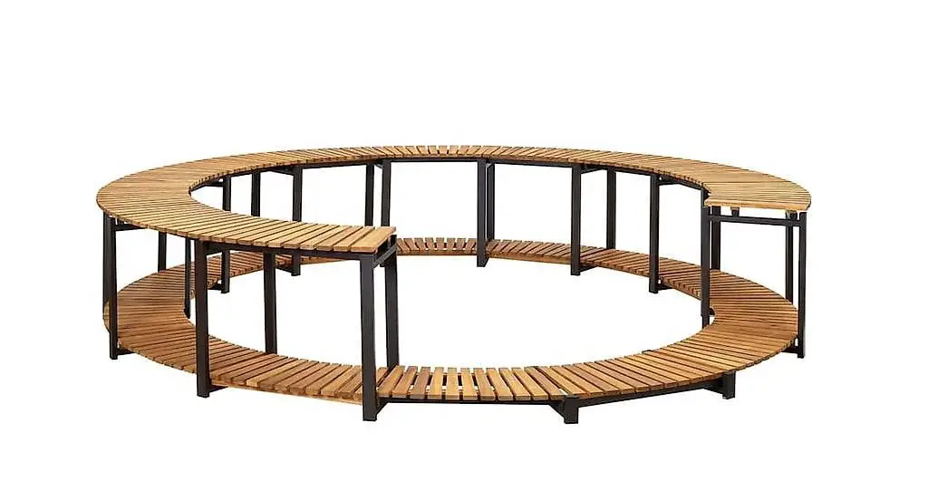 Whirlpool-Verkleidung 273x53 cm Akazie Massivholz