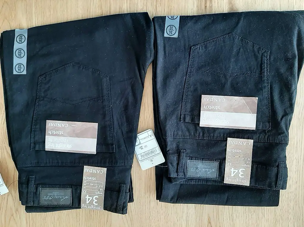 Neue Herrenjeans schwarz von C&A, W34/L32