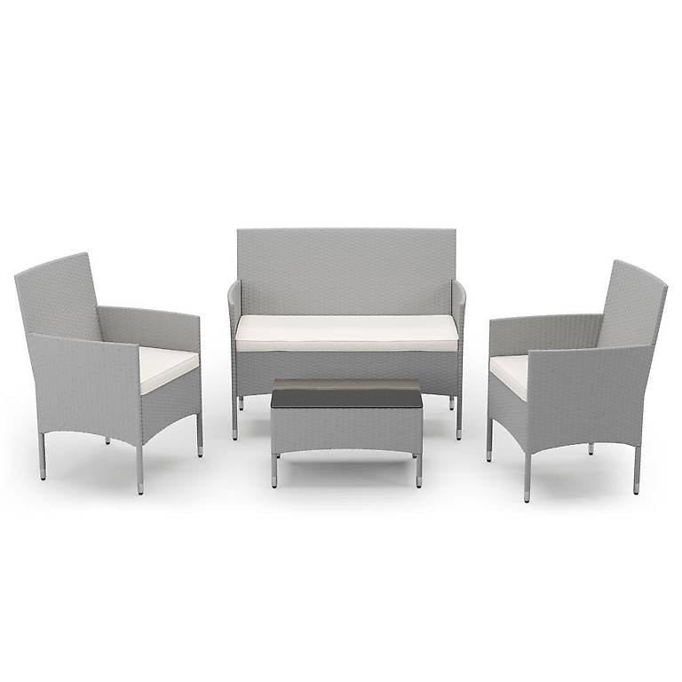 Kissenset für Gartenset MALIA beige