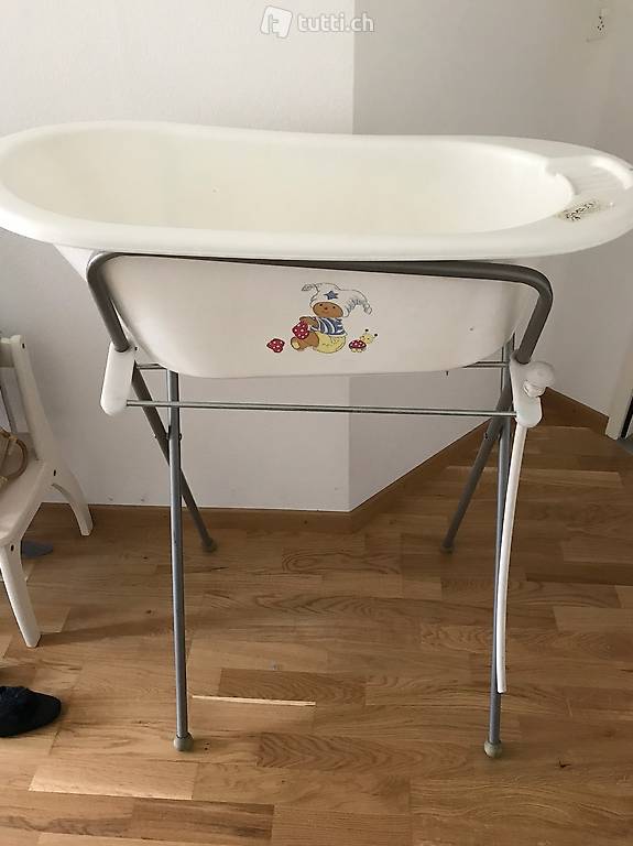 Baby Badewanne Bebe- Jou mit Ständer und Ablaufschlauch