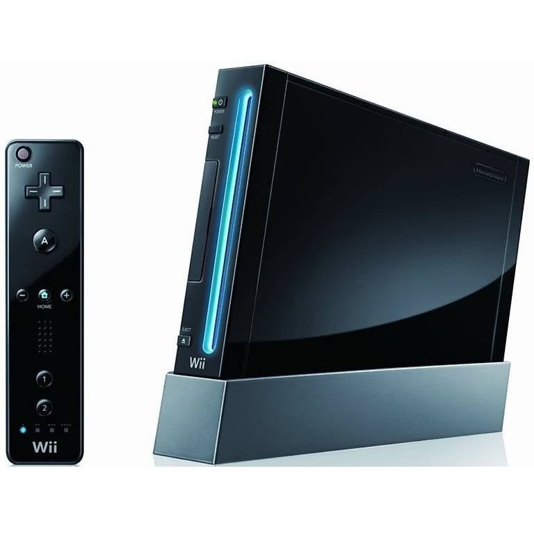 Wii Konsole Schwarz - Nintendo Wii