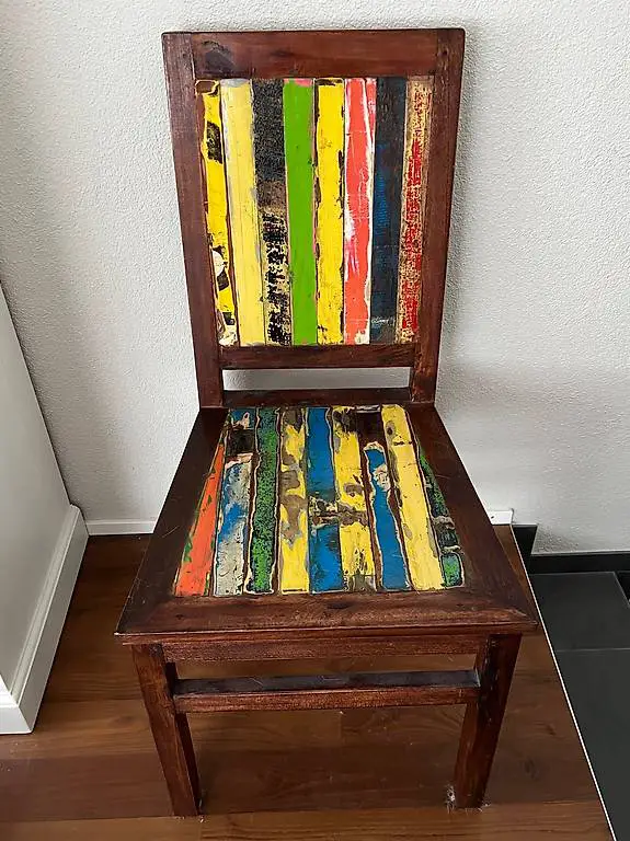 Holzstühle 6 Stück gebraucht