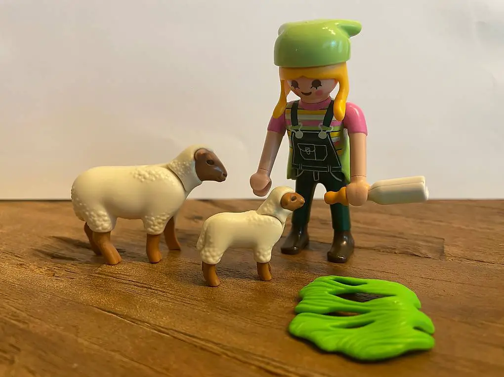 PLAYMOBIL specialPLUS Bäuerin mit Schäfchen (9356)