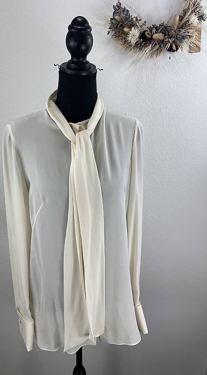 Seidenbluse von Theory Grösse M