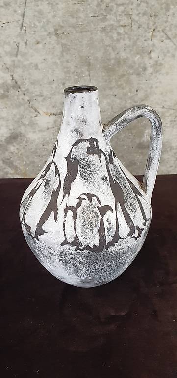 Vase + Ziegler Keramik + Gustav Spörri + Mid Century